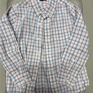 Janie and Jack Multicolor Checkered Button-Down Shirt